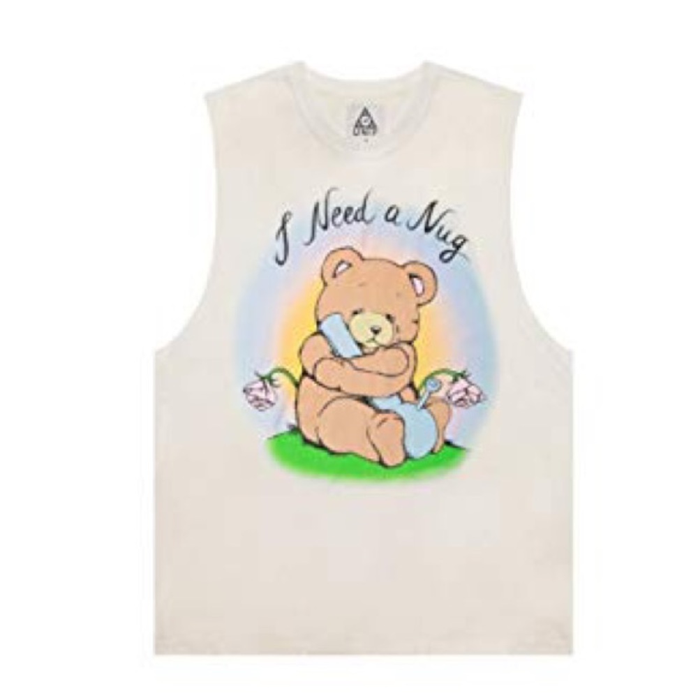 UNIF ‘I NEED A NUG’ DISTRESSED TANK